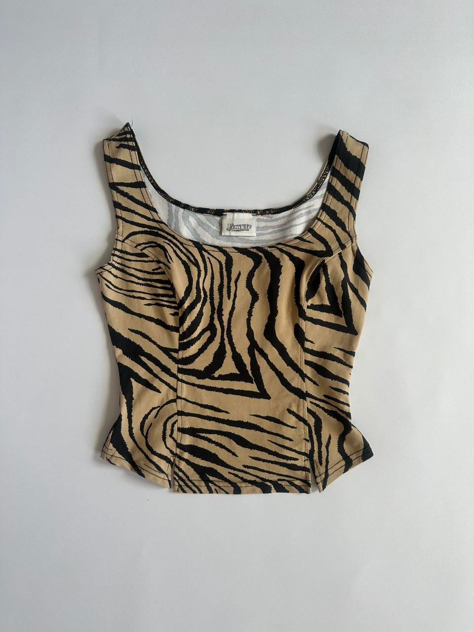 00s Pimkie Zebra Print Top