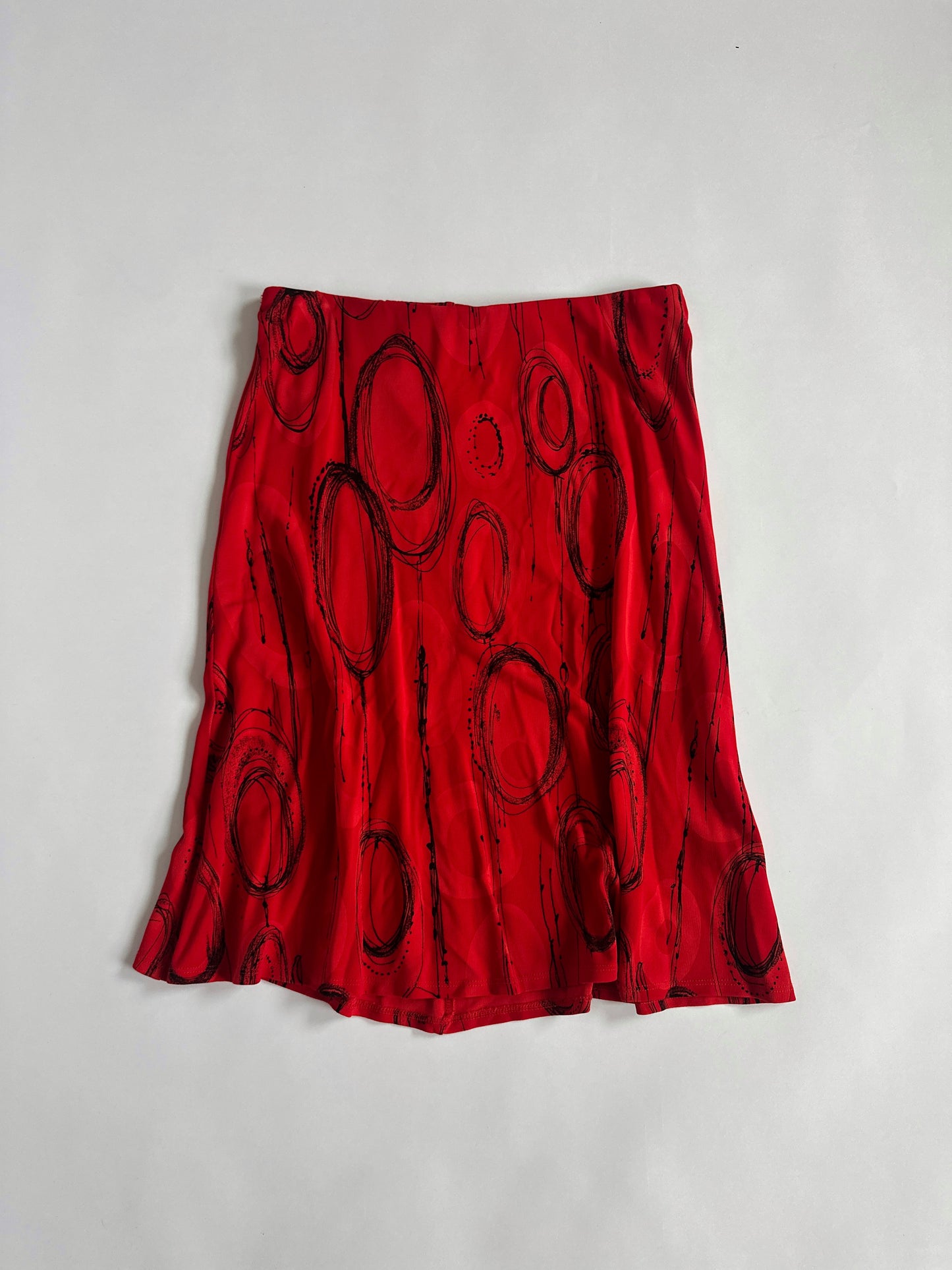 Y2K Low Rise Pattern Skirt