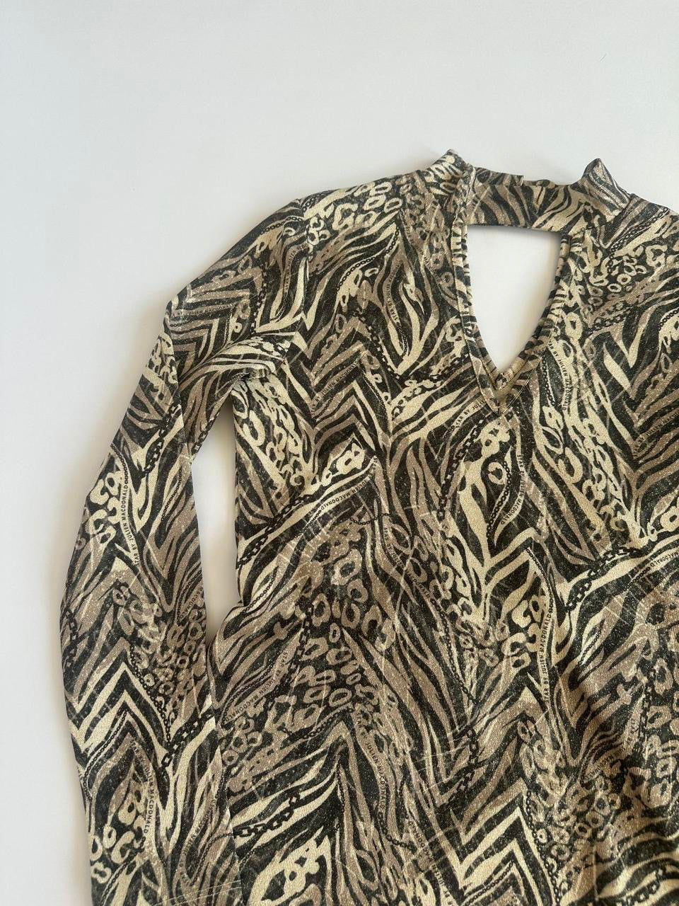 Y2K Glitter Julien Macdonald Top