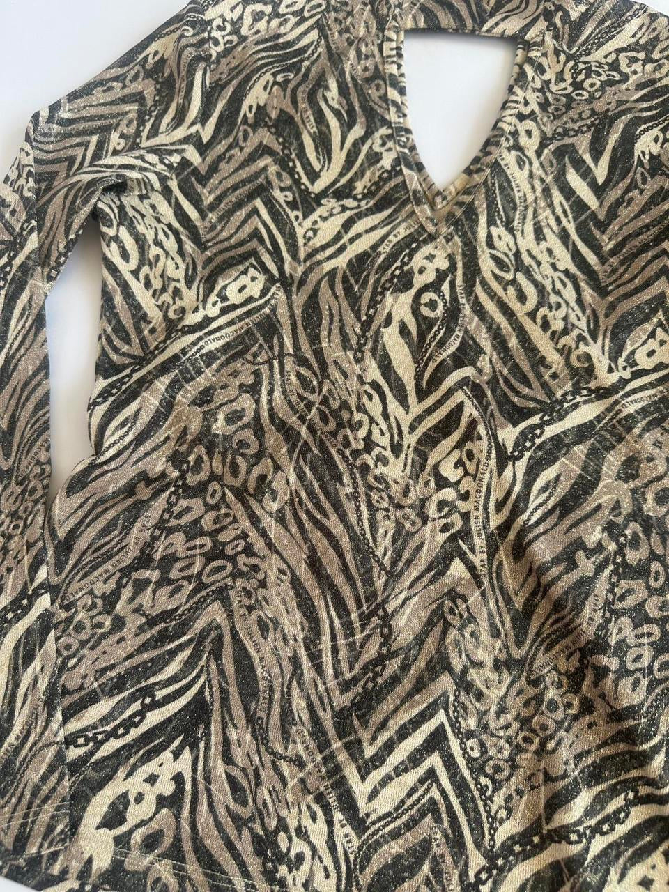 Y2K Glitter Julien Macdonald Top