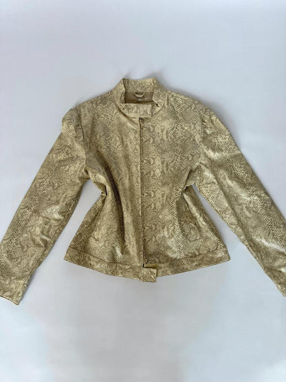 Snakeskin Y2K Jacket