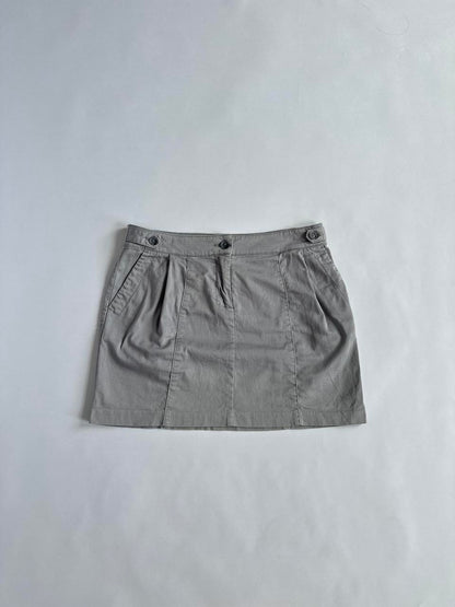 00s Grey GAP Cargo Mini Skirt