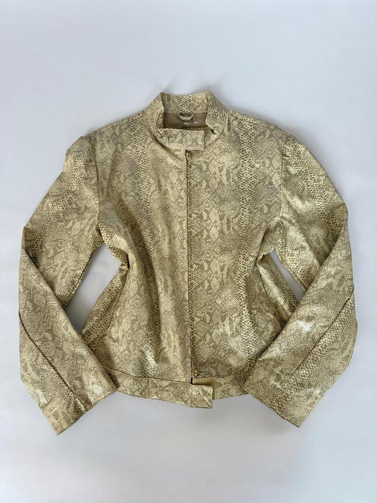 Snakeskin Y2K Jacket