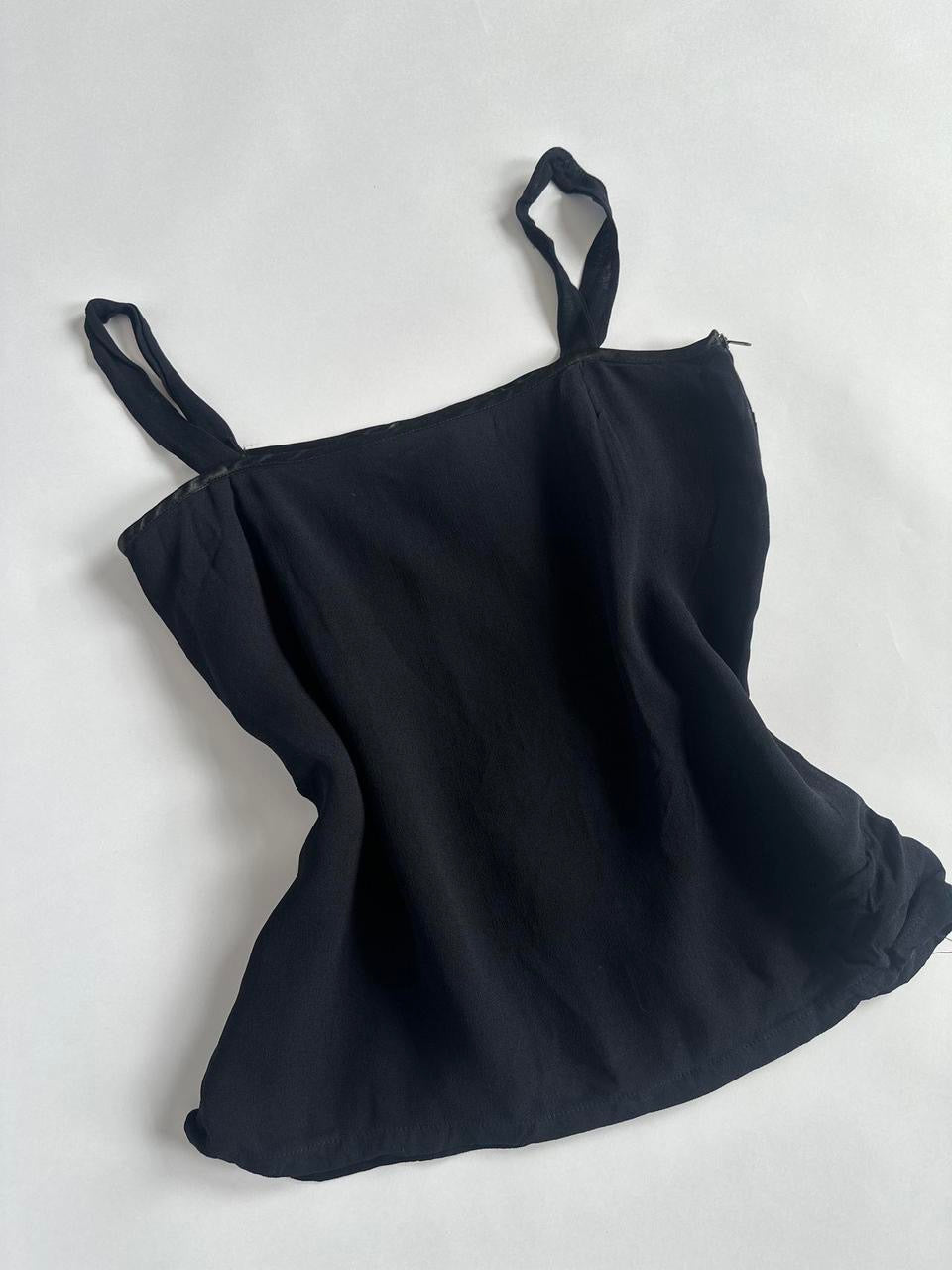 Black 00s Strappy Top