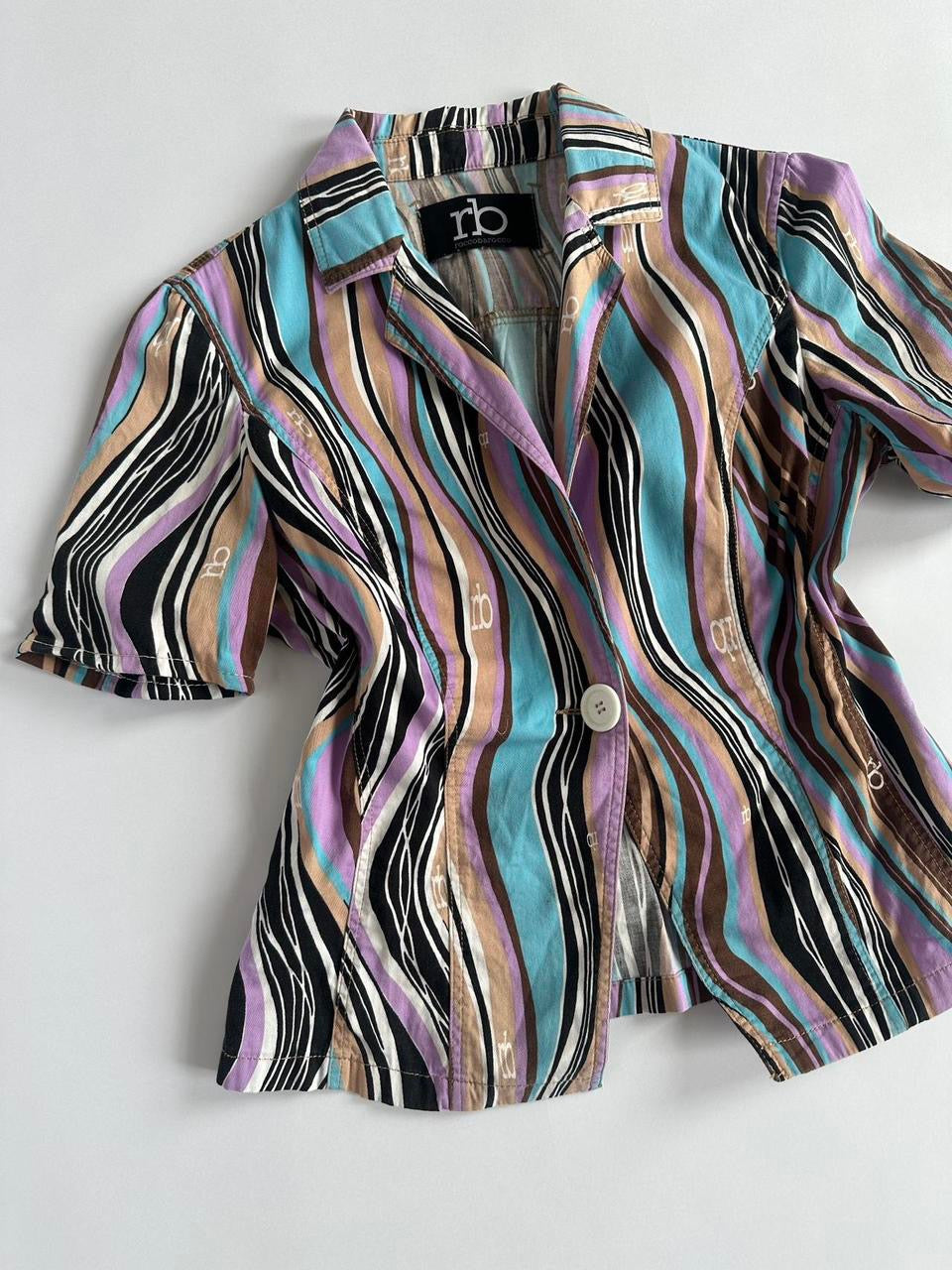 Vintage Short Sleeve Blazer
