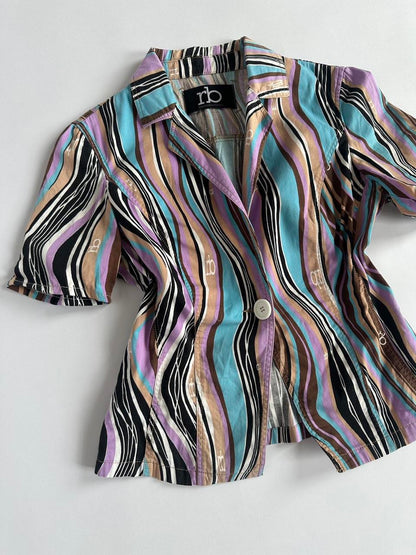 Vintage Short Sleeve Blazer