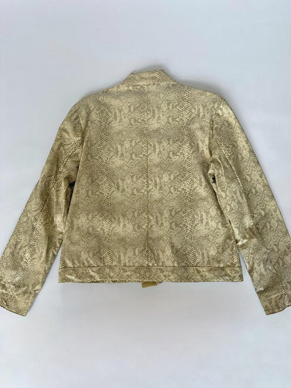 Snakeskin Y2K Jacket
