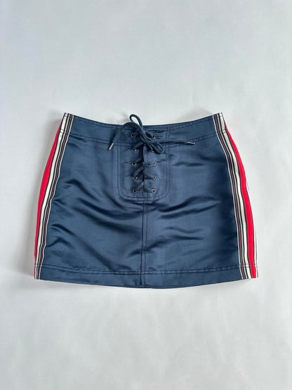 Y2K Sports Style Mini Skirt