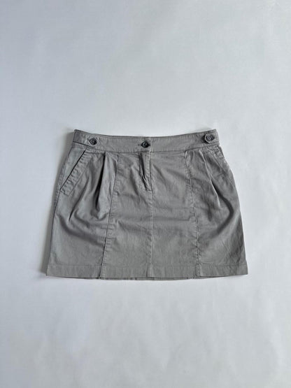 00s Grey GAP Cargo Mini Skirt