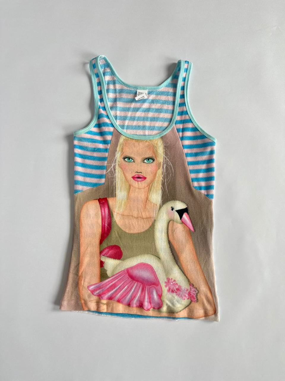 00s Towelling Girl Tank Top