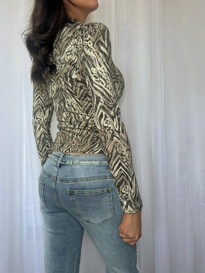 Y2K Glitter Julien Macdonald Top