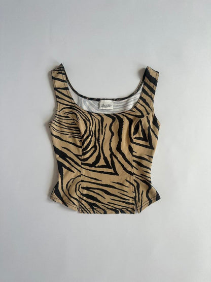 00s Pimkie Zebra Print Top