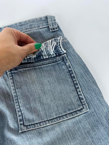 Y2K New Look Cropped Jeans