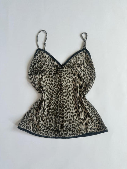 Slinky Leopard Print Cami
