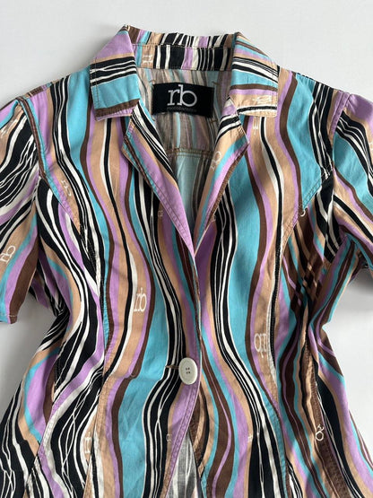 Vintage Short Sleeve Blazer