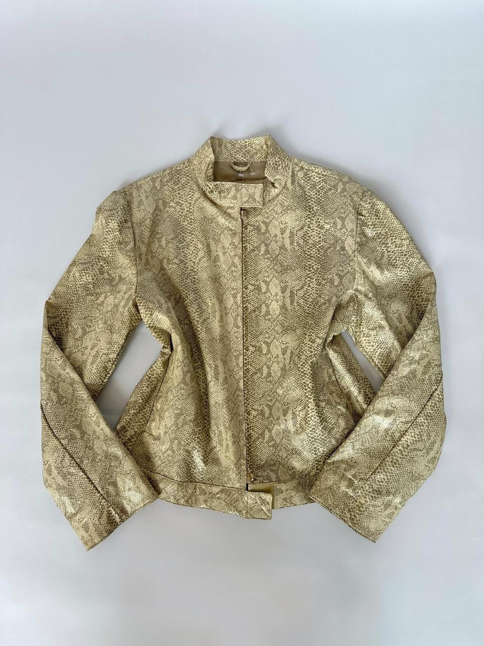 Snakeskin Y2K Jacket