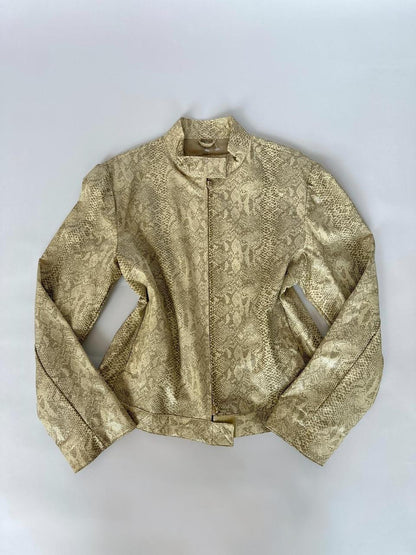 Snakeskin Y2K Jacket
