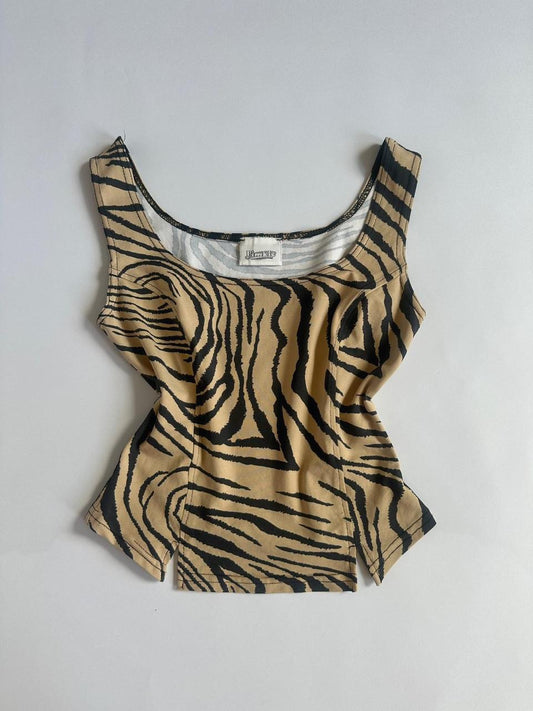 00s Pimkie Zebra Print Top