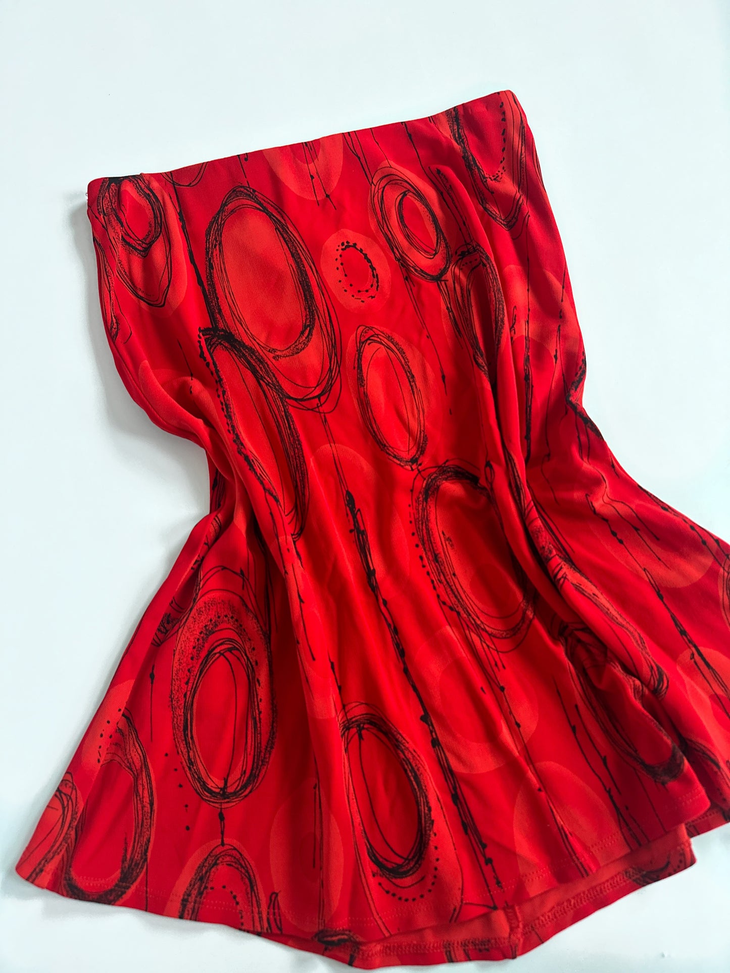 Y2K Low Rise Pattern Skirt