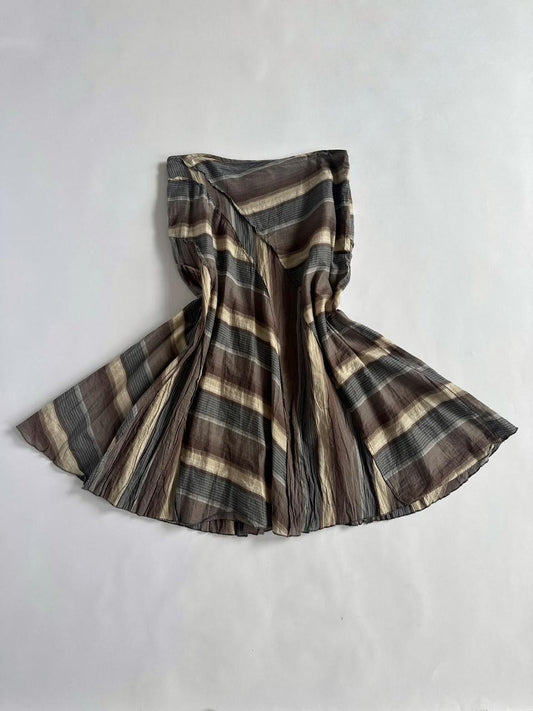 Wallis Y2K Low Rise Grunge Midi Skirt