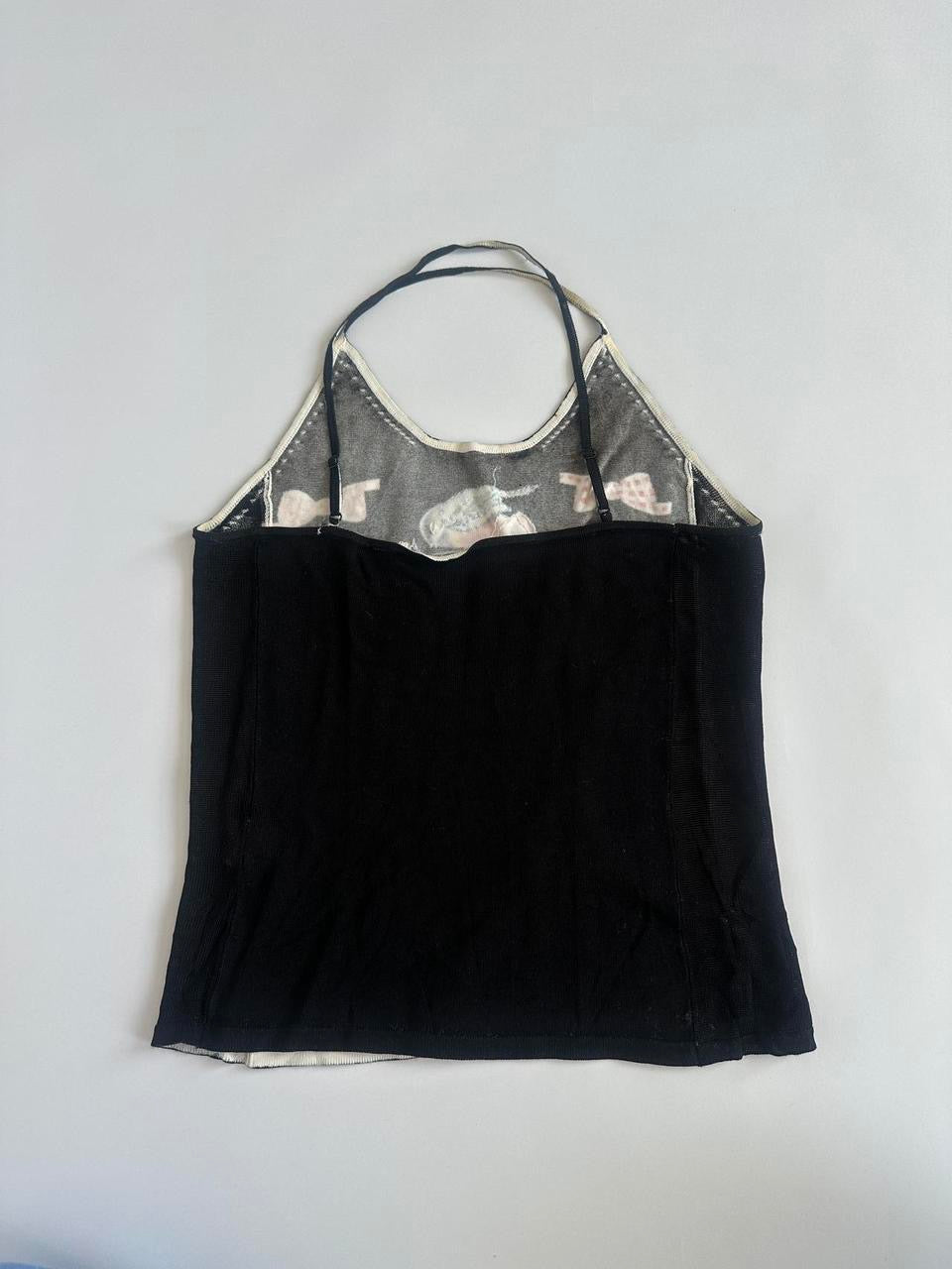 00s Embellished Strappy Cami Top