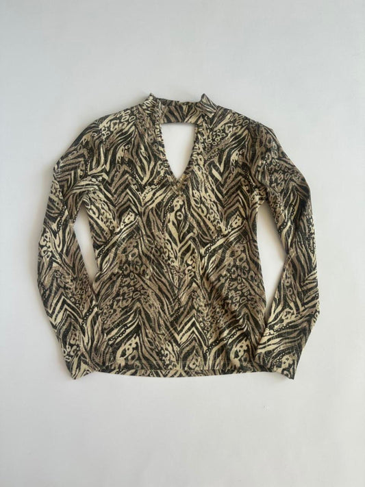 Y2K Glitter Julien Macdonald Top