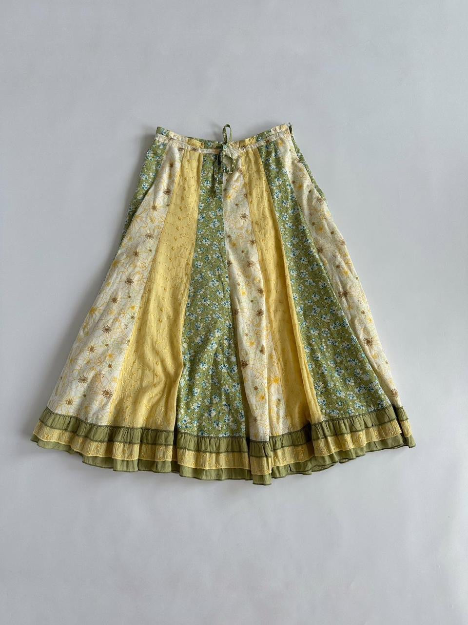 Y2K Per Una Ditsy Floral Midi Skirt