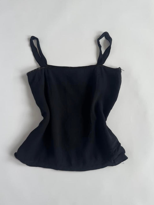 Black 00s Strappy Top