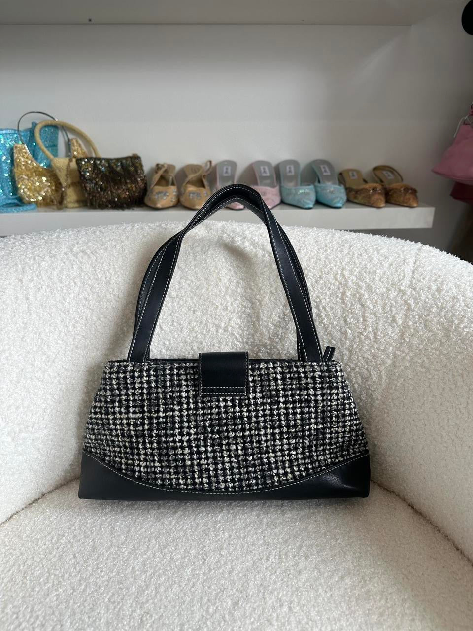Y2k Boucle Shoulder Bag