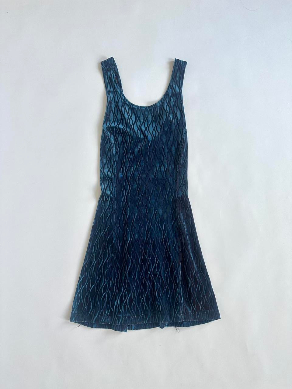 Y2K New Look Velvet Mini Dress