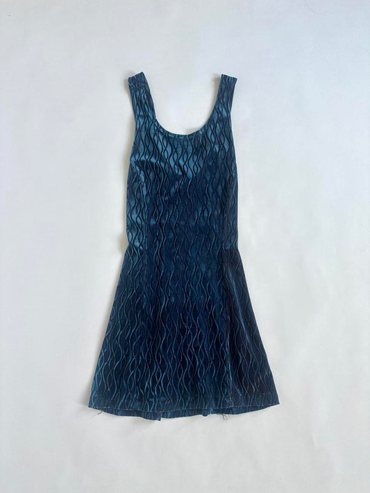 Y2K New Look Velvet Mini Dress